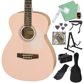 Amazon | LEGEND FG-15 Kawaii Pink アコースティックギター